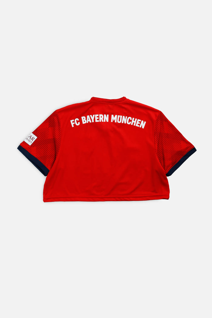 Frankie Rework Crop Munich Soccer Jersey - L