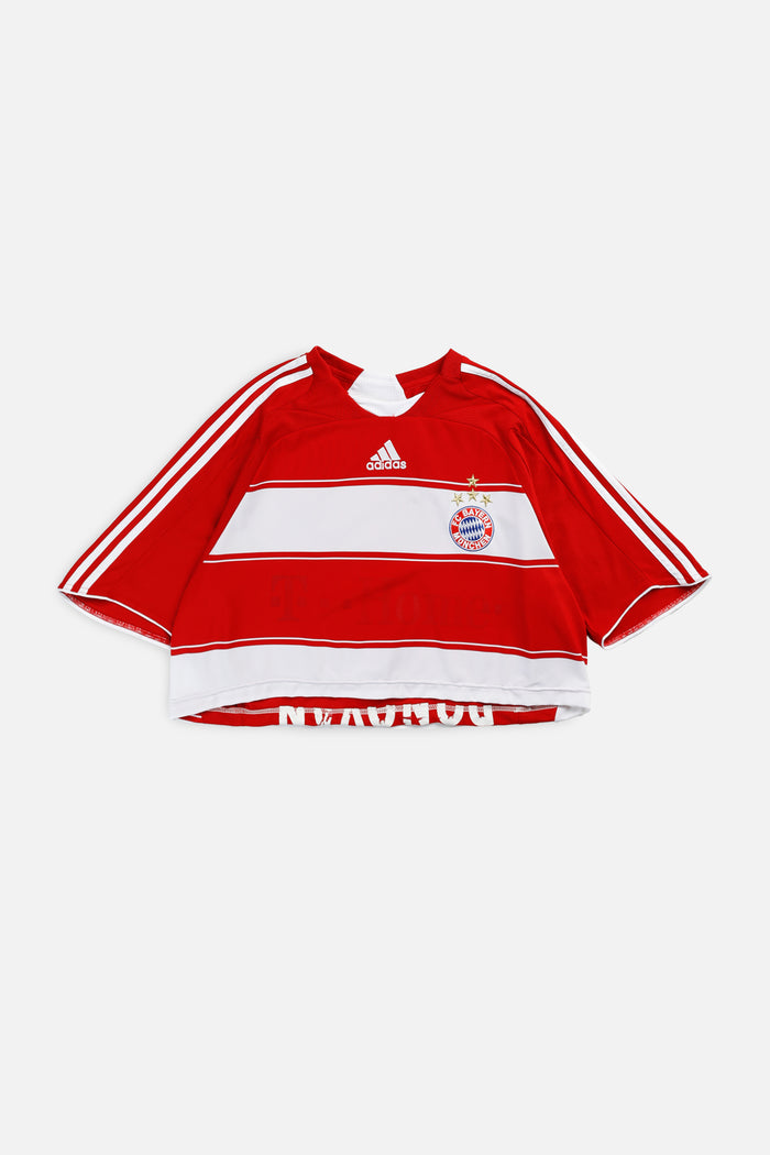 frankie Rework Crop Munich Soccer Jersey - XL