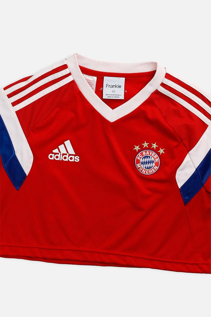 Frankie Rework Crop Munich Soccer Jersey - XS