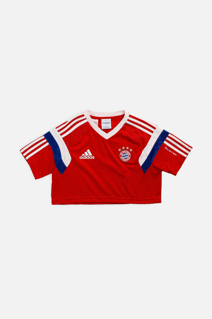 frankie Rework Crop Munich Soccer Jersey - XS
