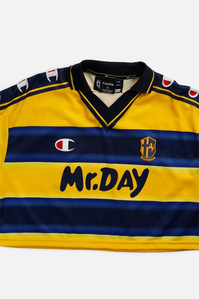 Frankie Rework Crop Parma Soccer Jersey - XL