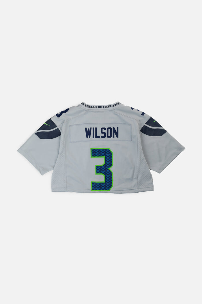 Frankie Rework Crop Seattle Seahawks NFL Jersey - S