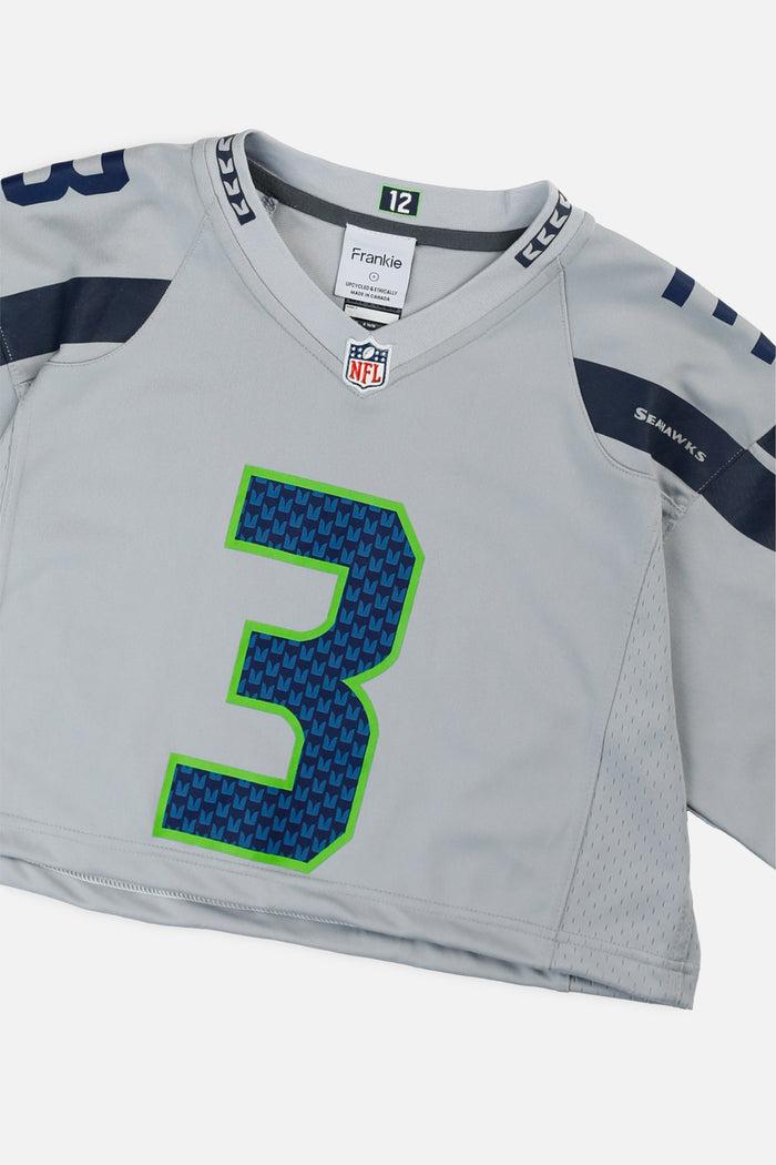 Frankie Rework Crop Seattle Seahawks NFL Jersey - S