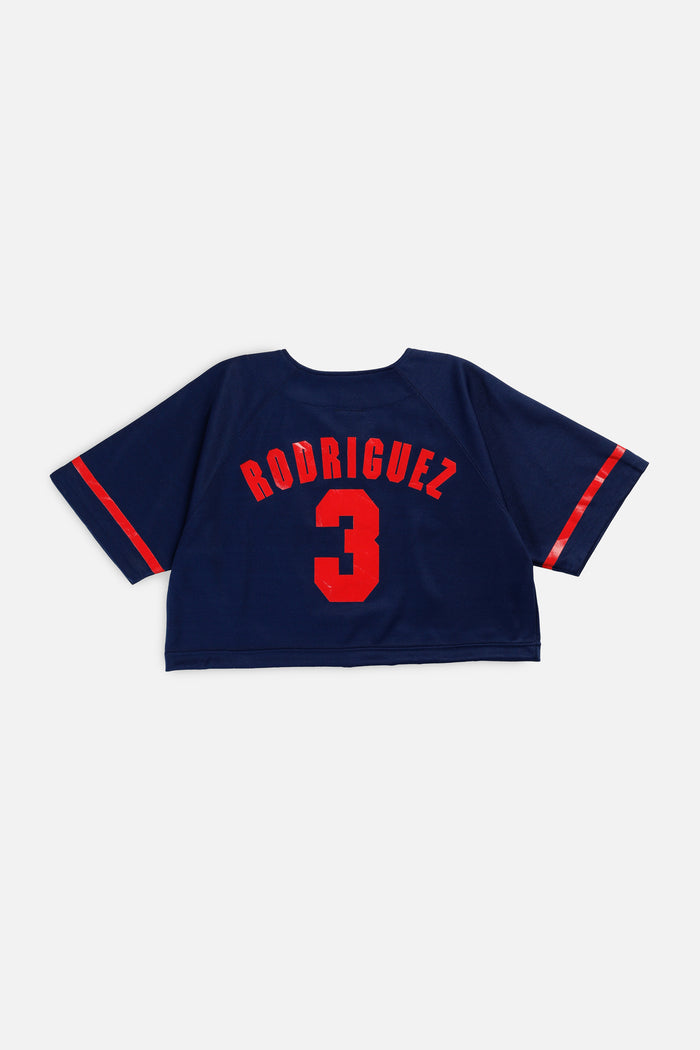 Frankie Rework Crop Texas Rangers MLB Jersey - S