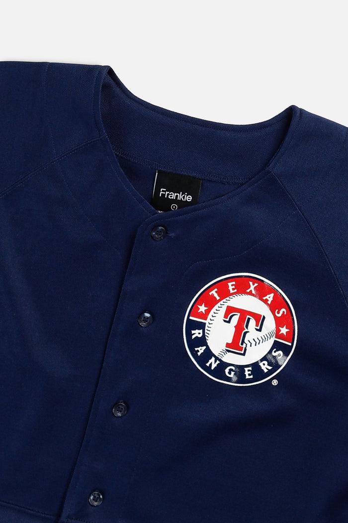 Frankie Rework Crop Texas Rangers MLB Jersey - S