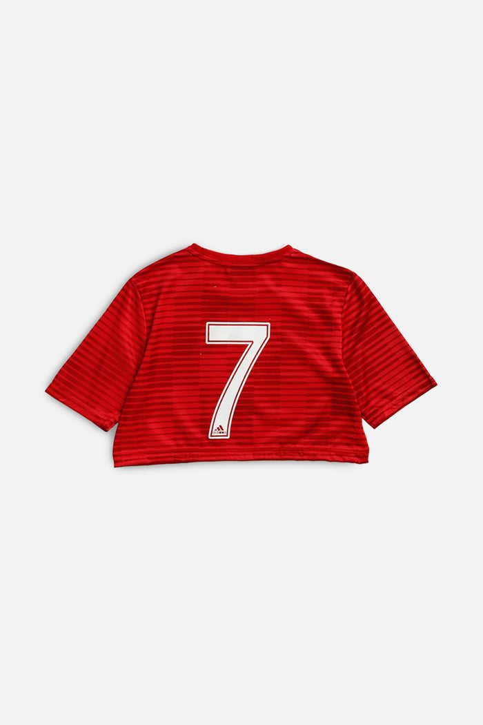 Frankie Rework Crop United Soccer Jersey - XS