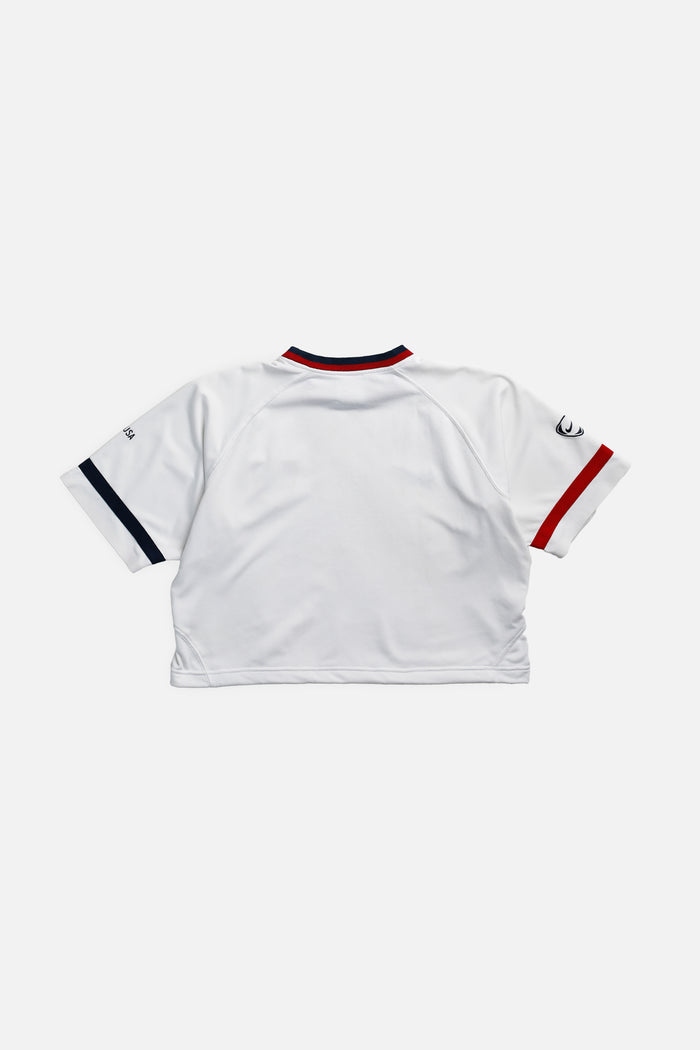 Frankie Rework Crop USA Soccer Jersey - XL