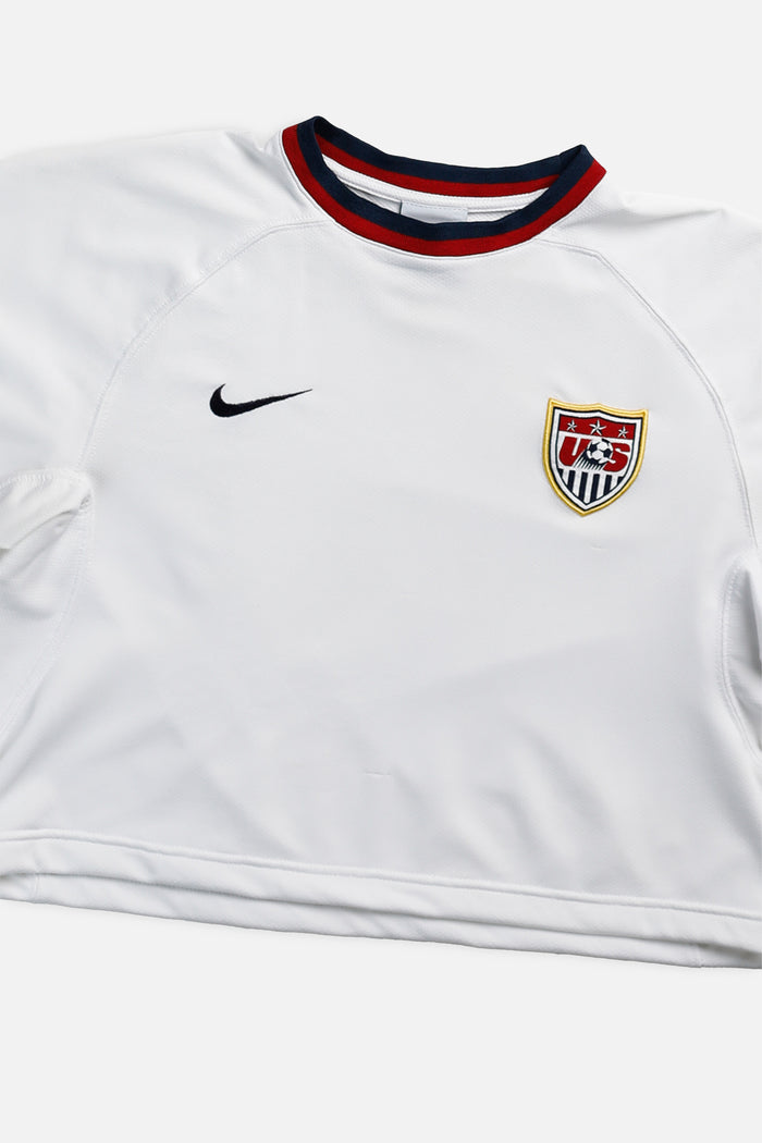 Frankie Rework Crop USA Soccer Jersey - XL