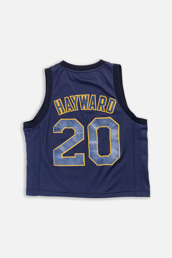 Frankie Rework Crop Utah Jazz NBA Jersey - L