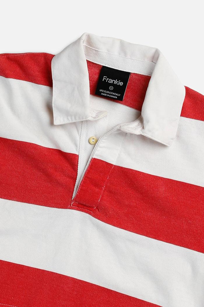 Frankie Rework Cropped Rugby Jersey - XS