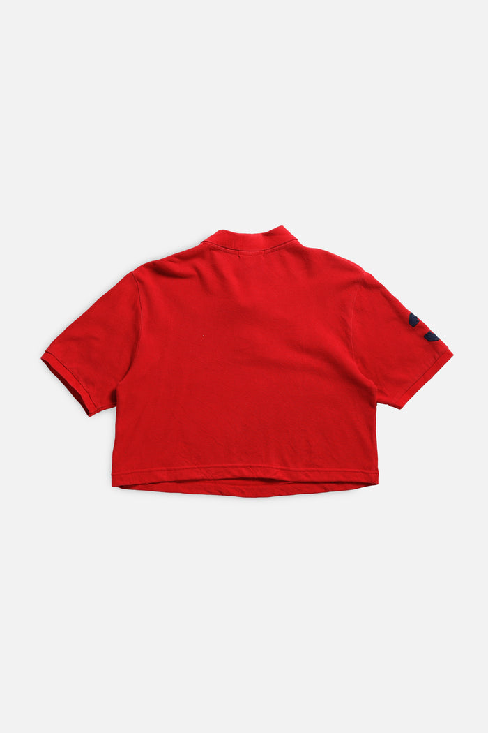 Frankie Rework Cropped Rugby Shirt - L