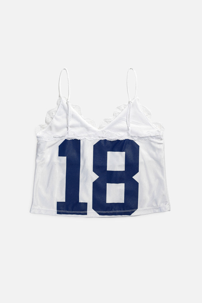 Frankie Rework Dallas Cowboys Lace Tank - L