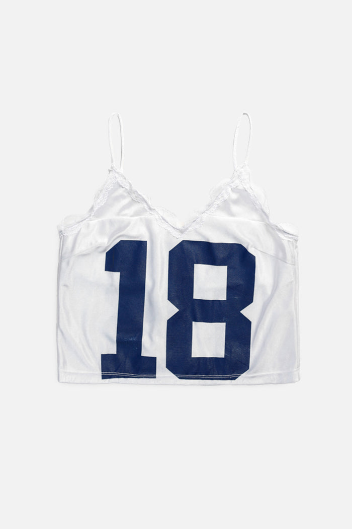frankie Rework Dallas Cowboys Lace Tank - L