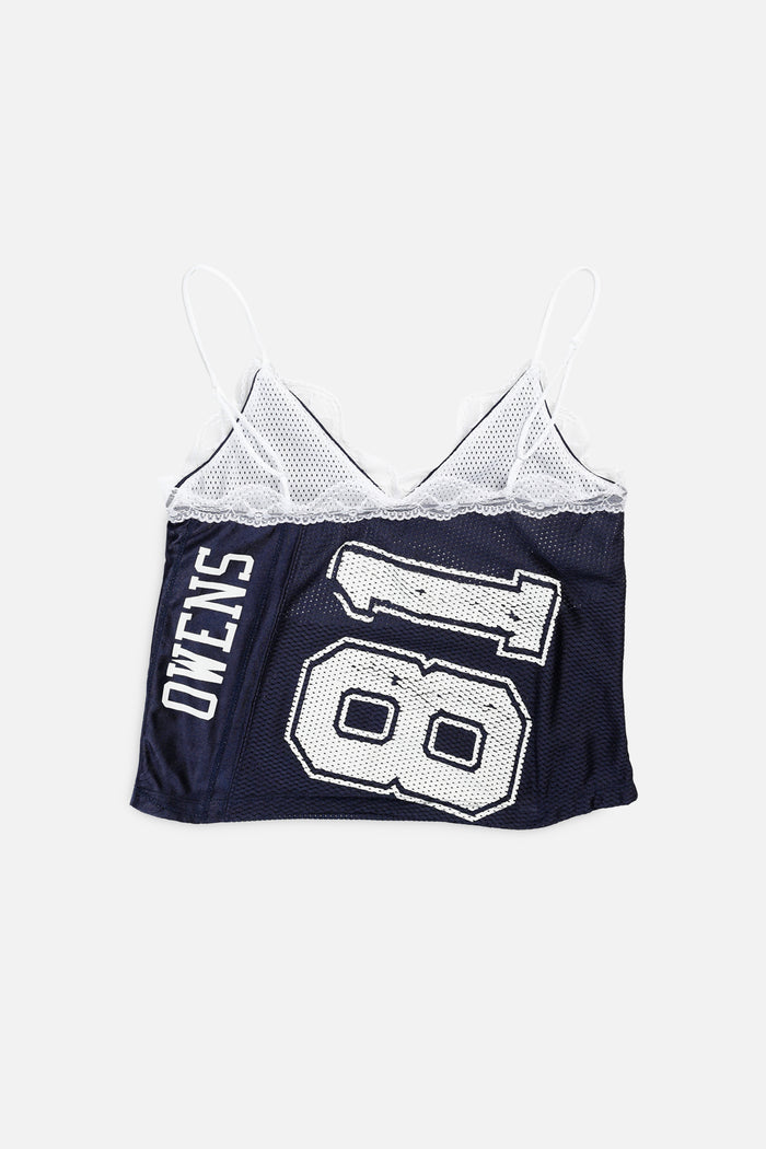 Frankie Rework Dallas Cowboys Lace Tank - S