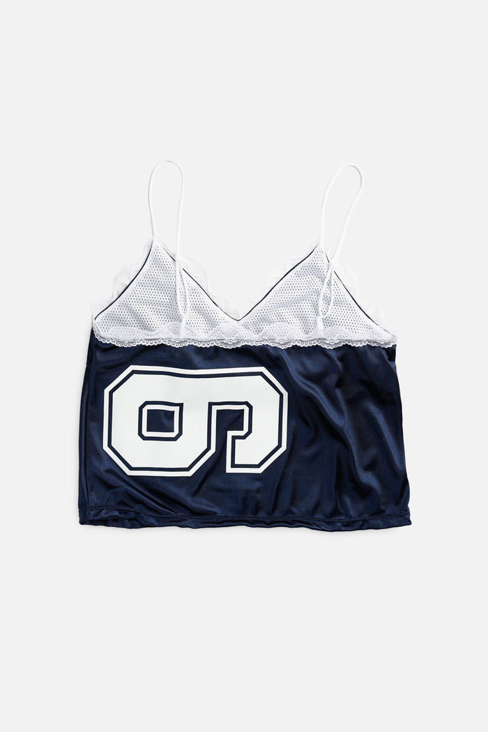 Frankie Rework Dallas Cowboys Lace Tank - XL