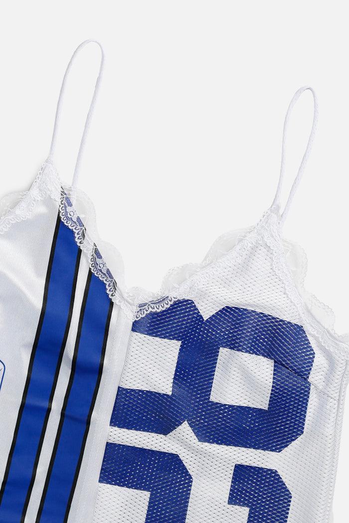 Frankie Rework Dallas Cowboys Lace Tank - XL