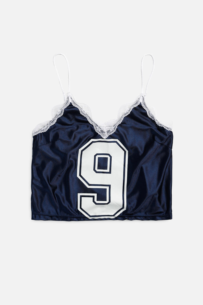 frankie Rework Dallas Cowboys Lace Tank - XL
