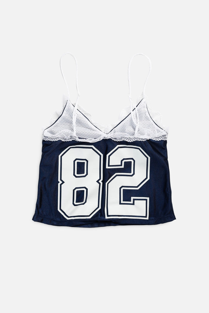 Frankie Rework Dallas Cowboys Lace Tank - XS