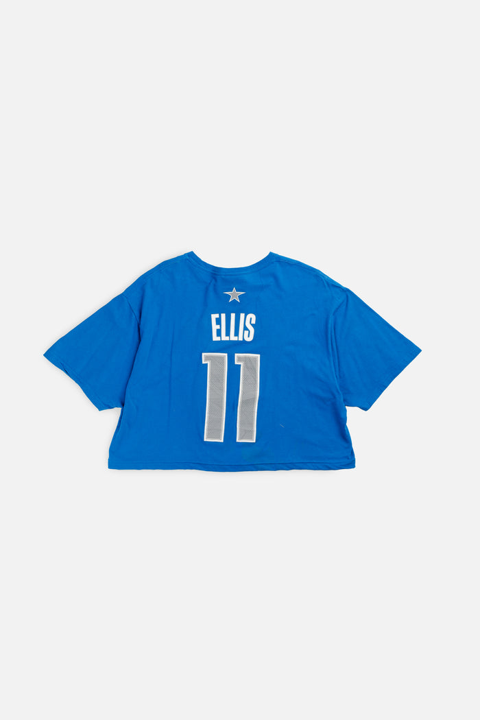 Frankie Rework Dallas Mavericks NBA Crop Tee - L