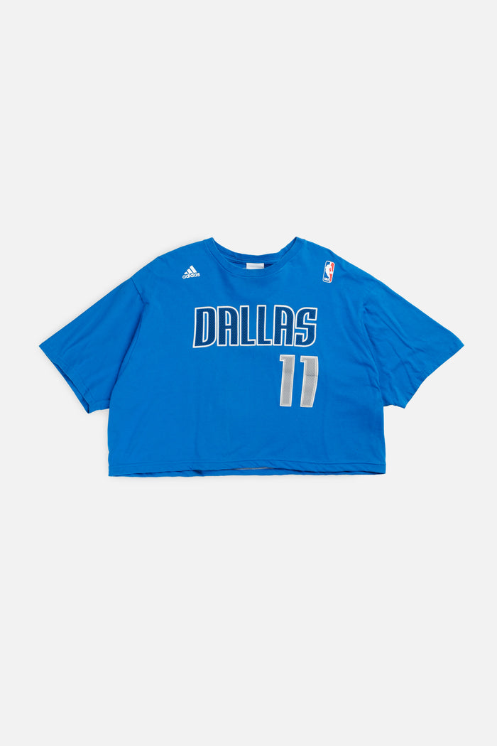 frankie Rework Dallas Mavericks NBA Crop Tee - L