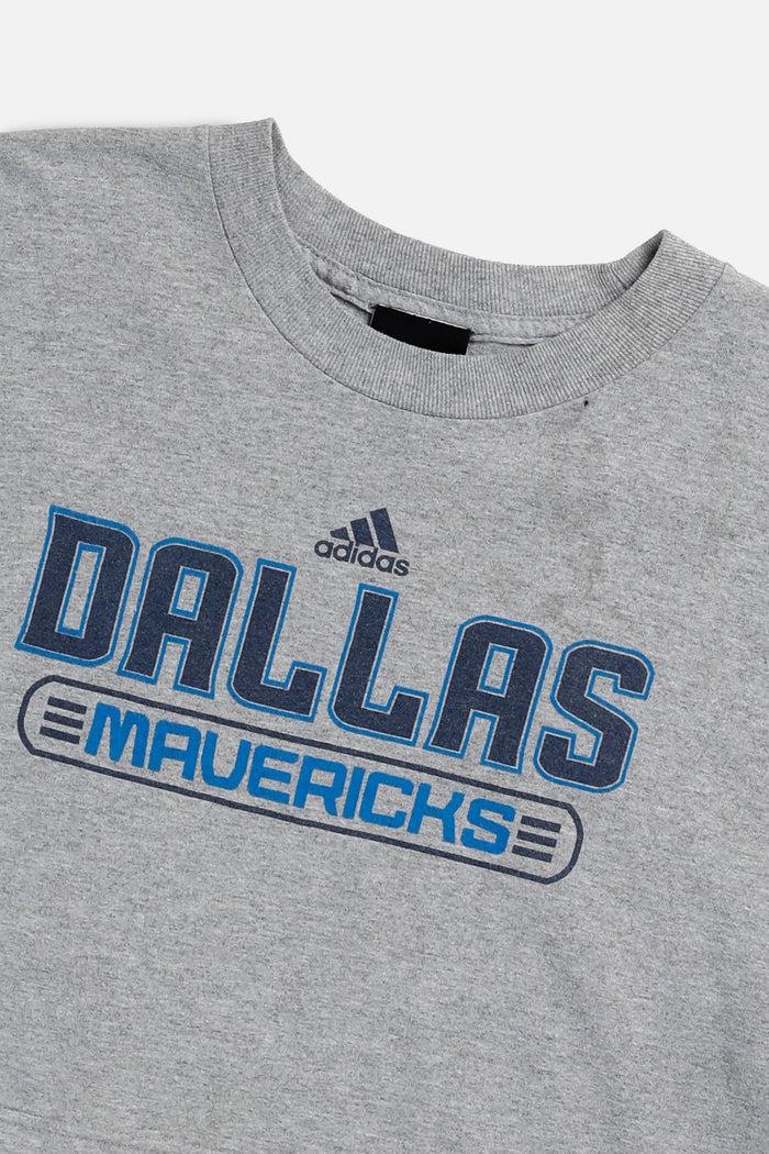 Frankie Rework Dallas Mavericks NBA Crop Tee - S