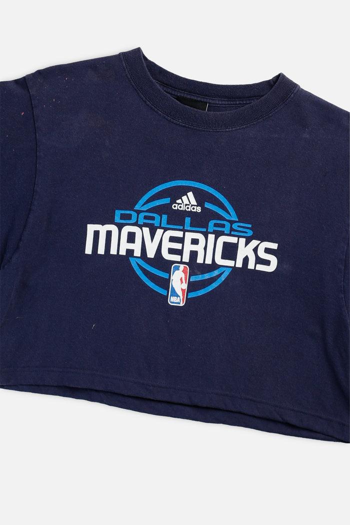 Frankie Rework Dallas Mavericks NBA Crop Tee - S