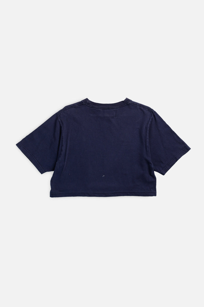 Frankie Rework Dallas Mavericks NBA Crop Tee - S