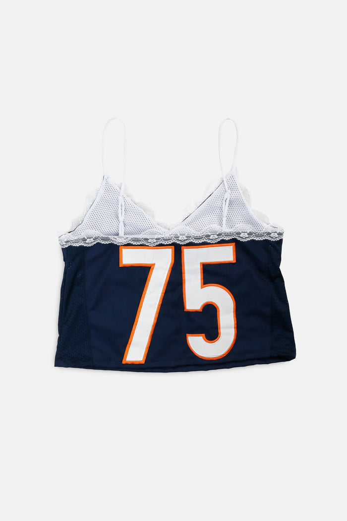 Frankie Rework Denver Broncos Lace Tank - XL