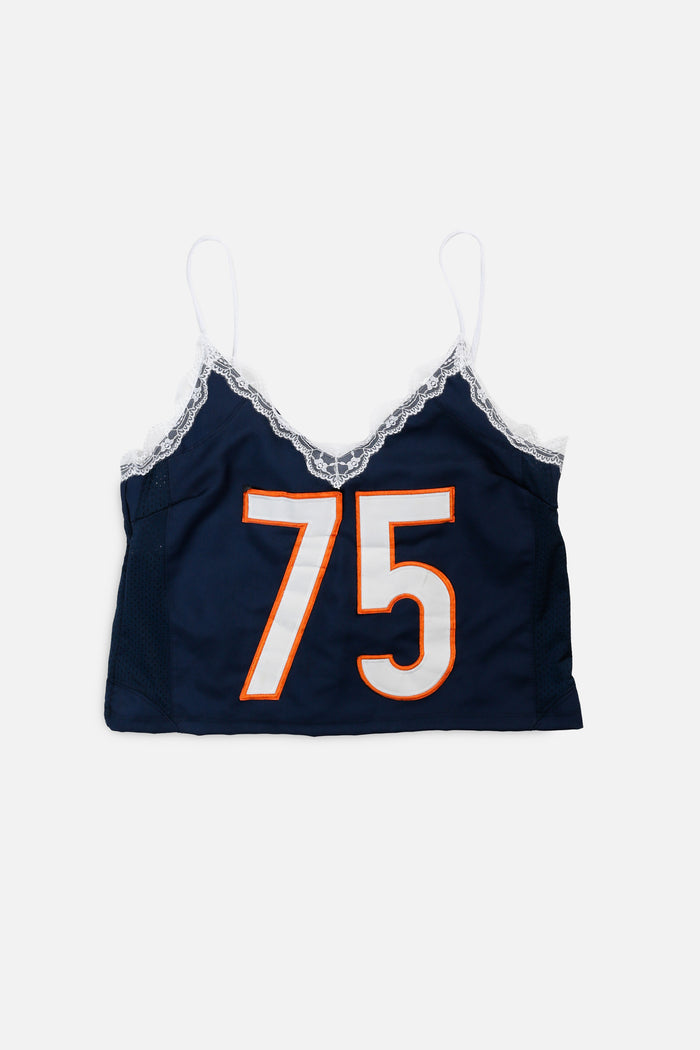 frankie Rework Denver Broncos Lace Tank - XL