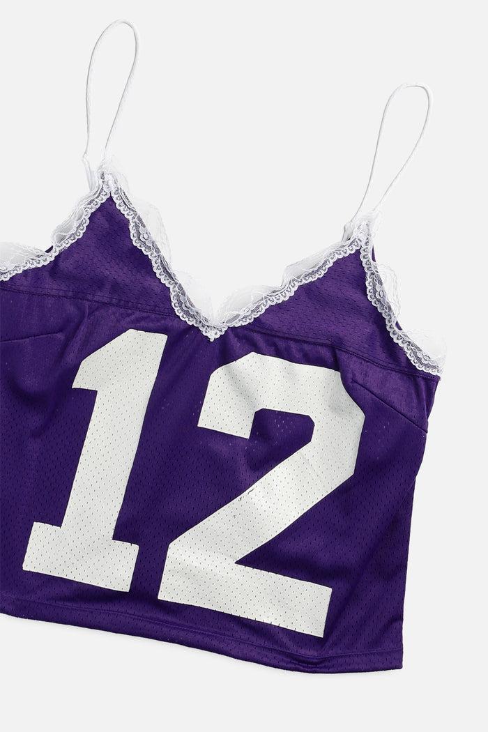 Frankie Rework Football Lace Tank - L