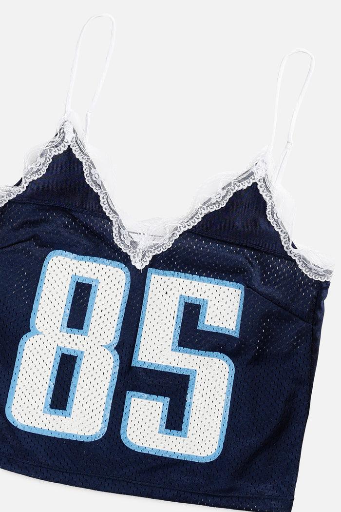 Frankie Rework Football Lace Tank - M