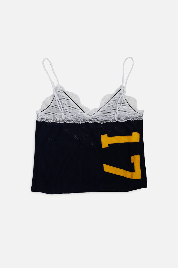Frankie Rework Football Lace Tank - S