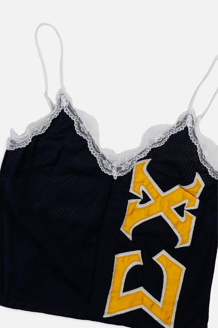 Frankie Rework Football Lace Tank - S