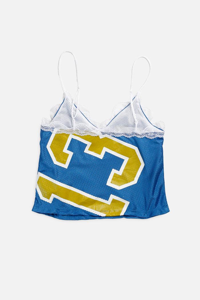 Frankie Rework Football Lace Tank - S