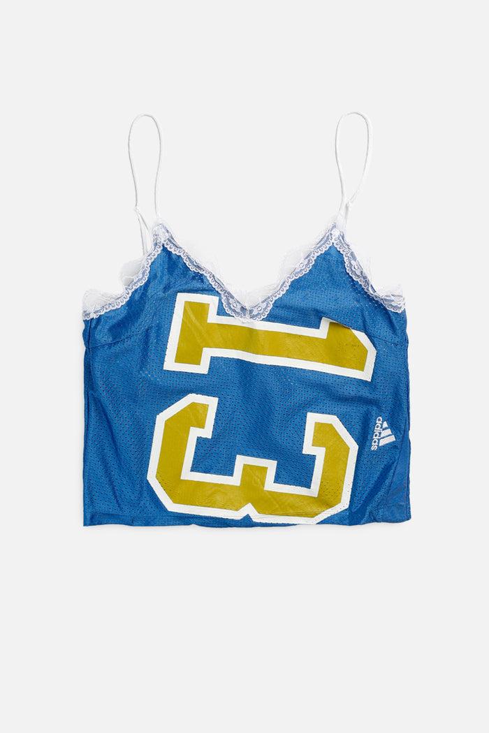 frankie Rework Football Lace Tank - S