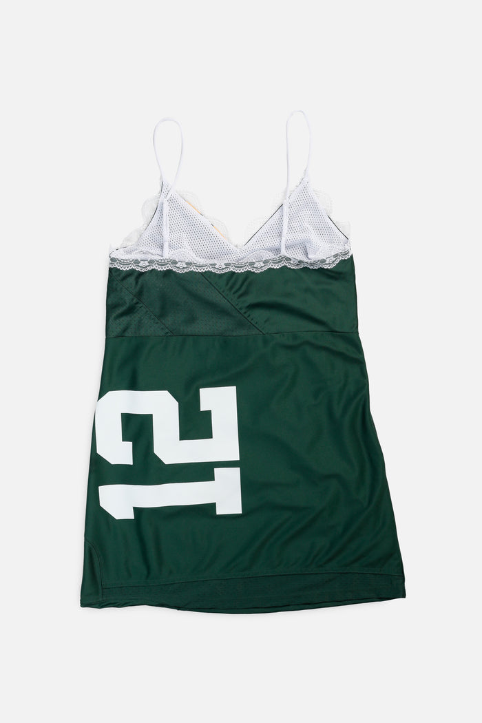 Frankie Rework Green Bay Packers NFL Lace Dress - L