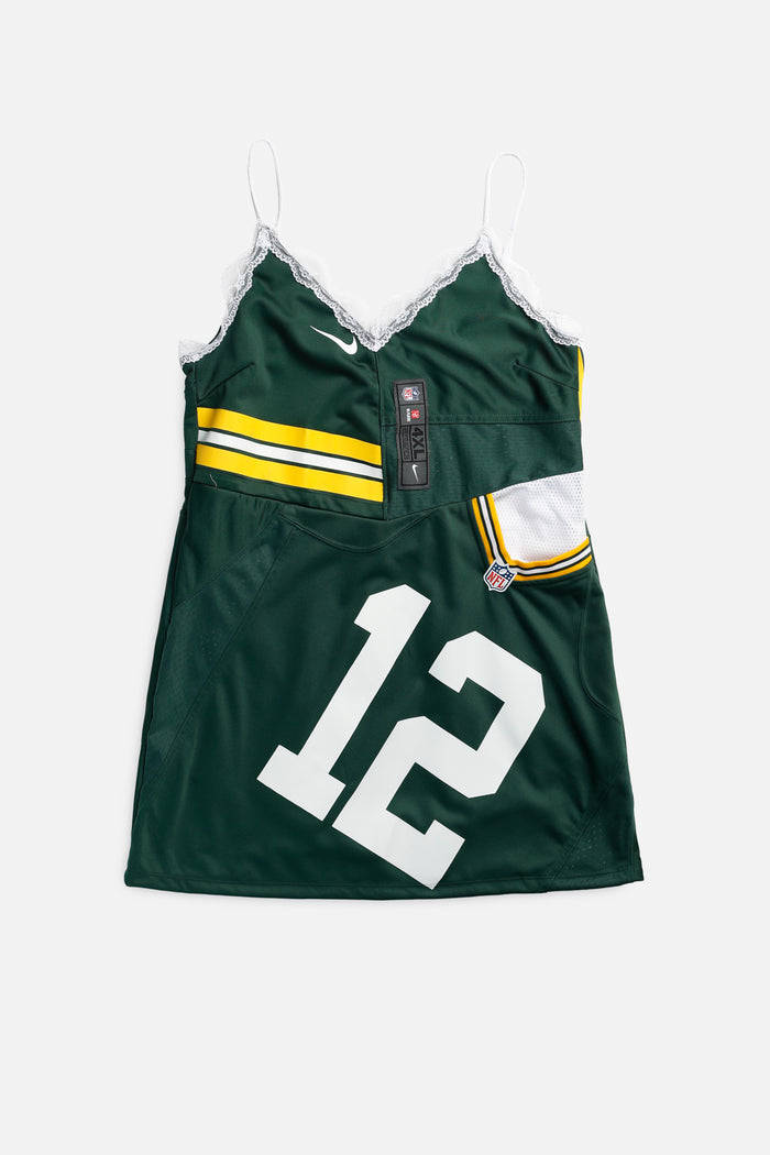 frankie Rework Green Bay Packers NFL Lace Dress - XL