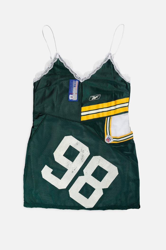 frankie Rework Green Bay Packers NFL Lace Dress - XL