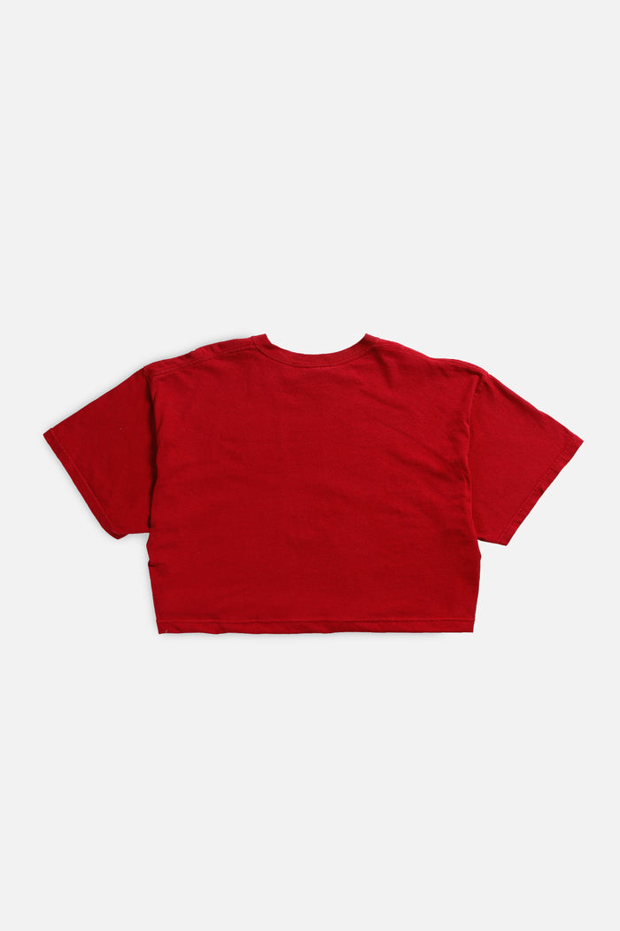 Frankie Rework Harvard Crop Tee - XL