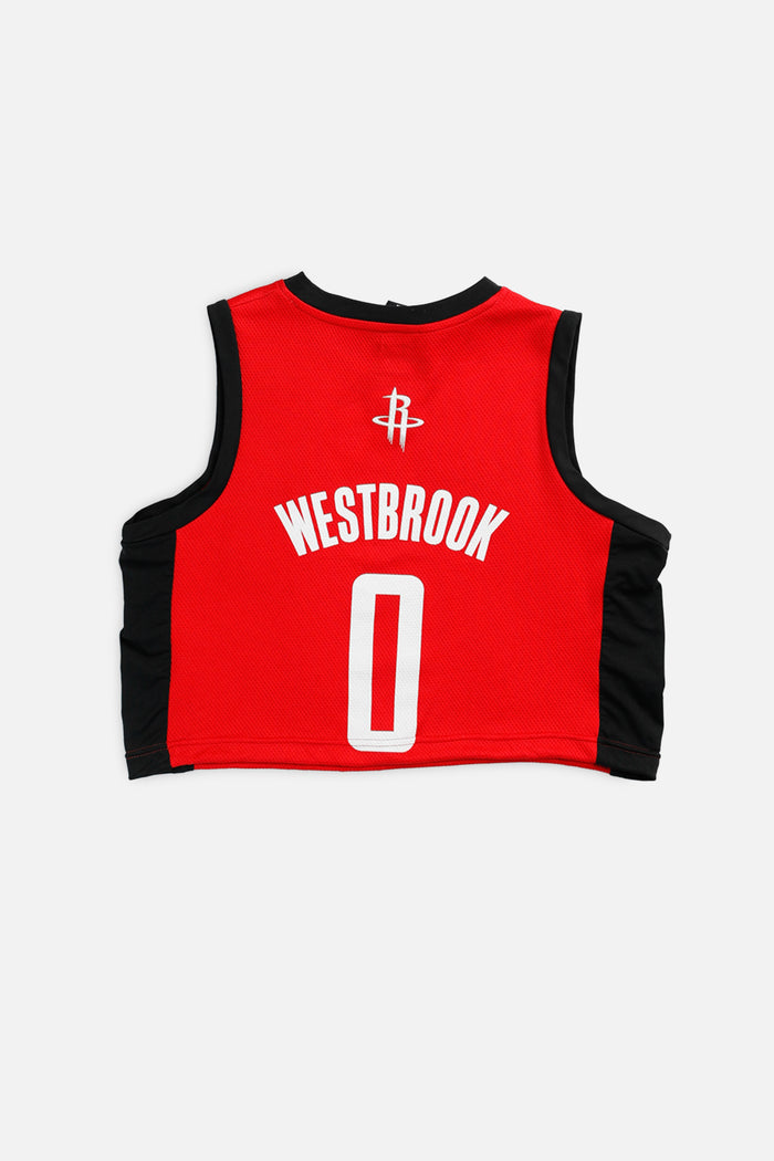 Frankie Rework Houston Rockets NBA Crop Jersey - S