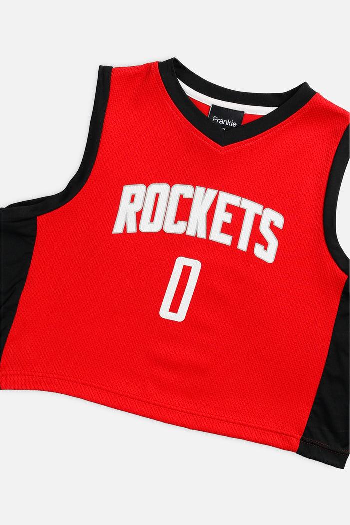 Frankie Rework Houston Rockets NBA Crop Jersey - S