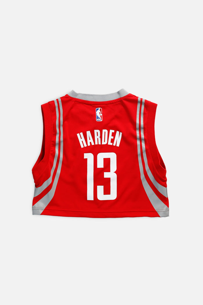 Frankie Rework Houston Rockets NBA Crop Jersey - XS