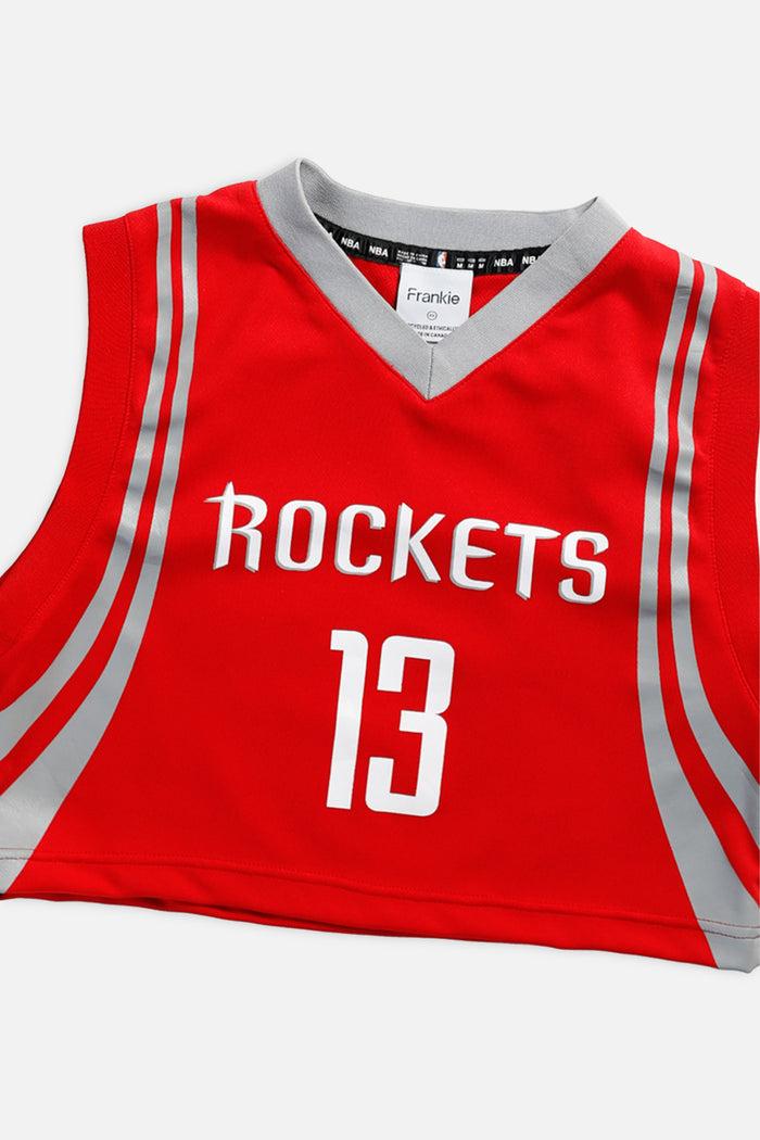 Frankie Rework Houston Rockets NBA Crop Jersey - XS