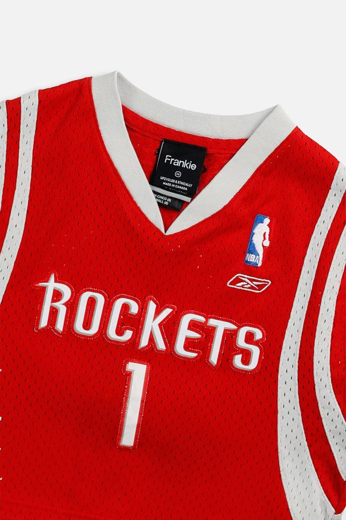 Frankie Rework Houston Rockets NBA Crop Jersey - XS