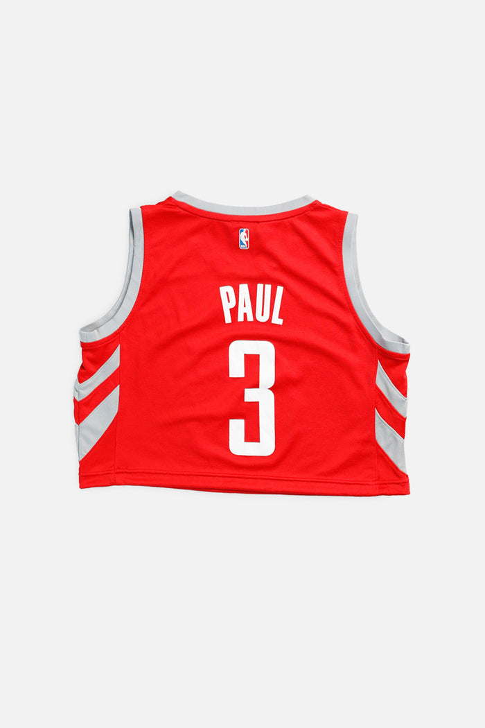 Frankie Rework Houston Rockets NBA Crop Jersey - XS