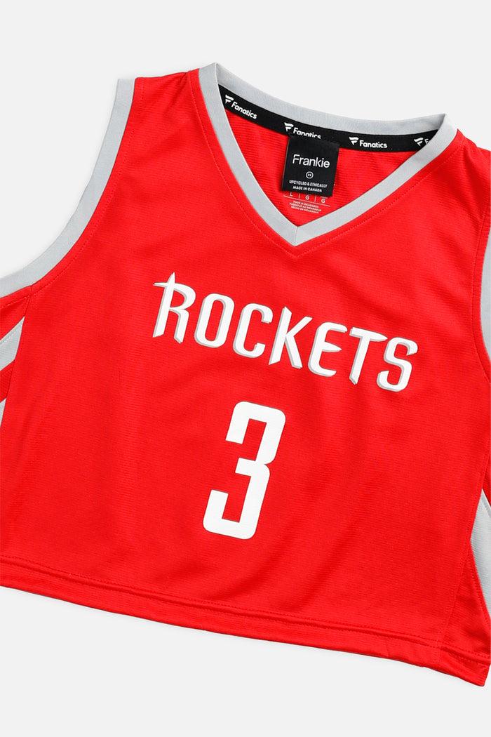 Frankie Rework Houston Rockets NBA Crop Jersey - XS