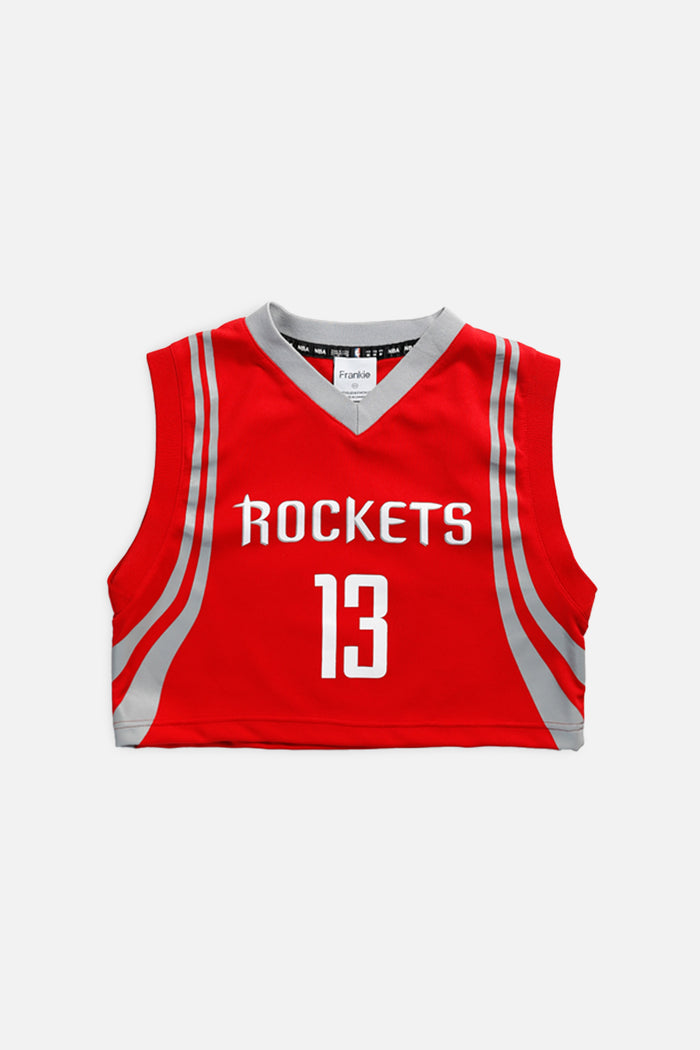 frankie Rework Houston Rockets NBA Crop Jersey - XS