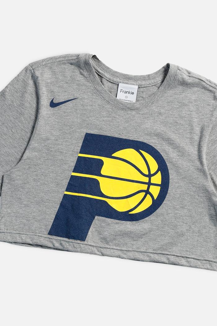 Frankie Rework Indiana Pacers Crop Tee - XS