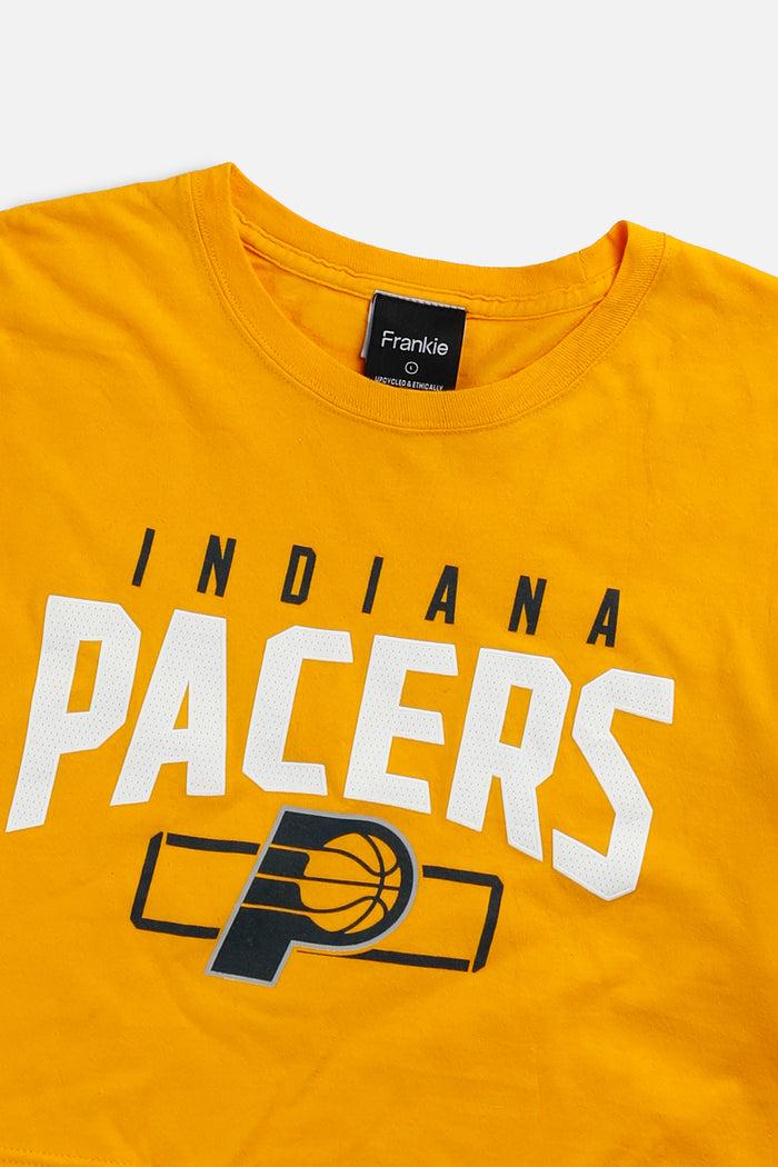 Frankie Rework Indiana Pacers NBA Crop Tee - L