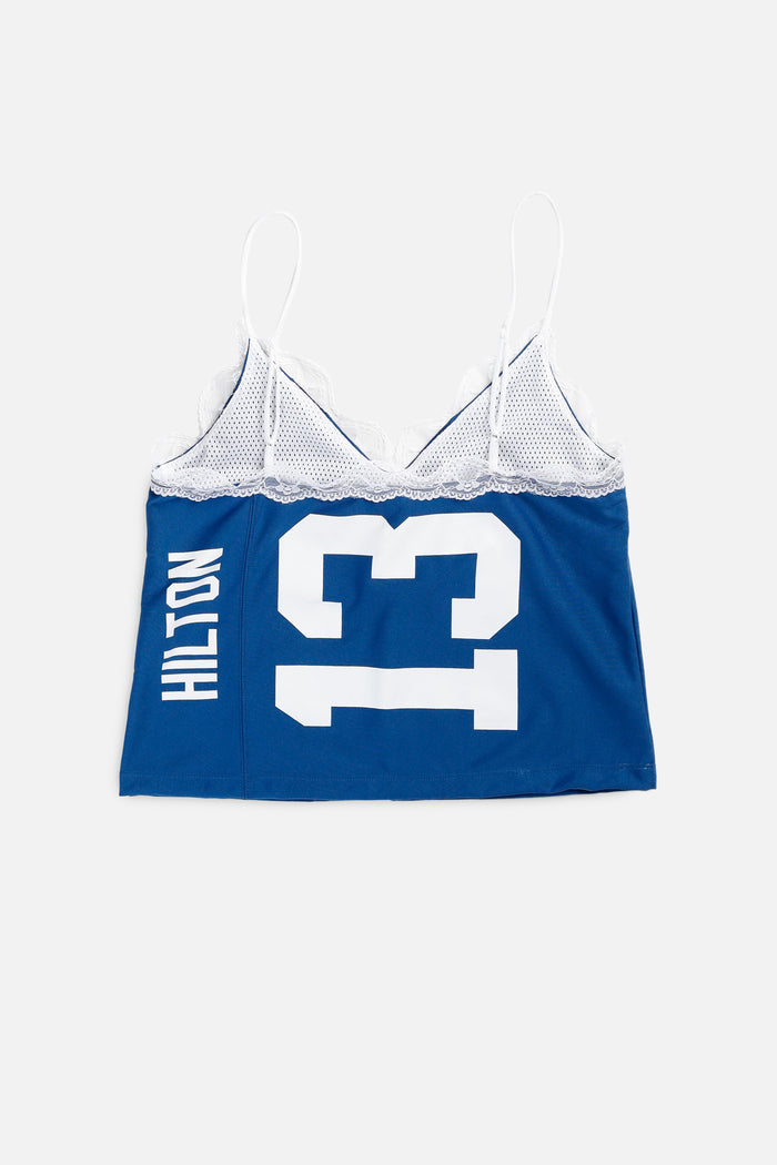 Frankie Rework Indianapolis Colts Lace Tank - M